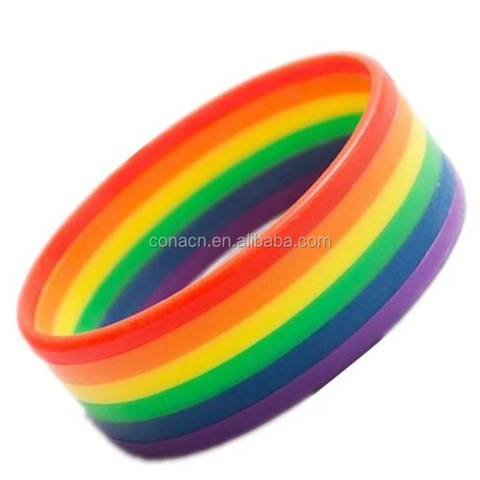 Rainbow PRIDE Silicone Bracelets Gay Pride Wristbands in Bulk  We are  Pride