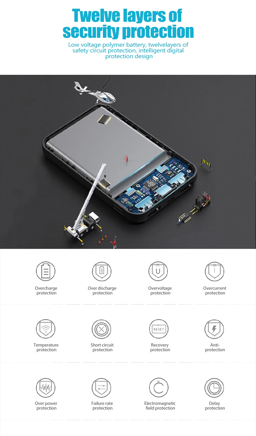 Independent r&d 12 ports mobile phone shared power bank charging station - ANKUX.COM