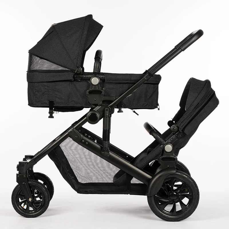 twin baby cart