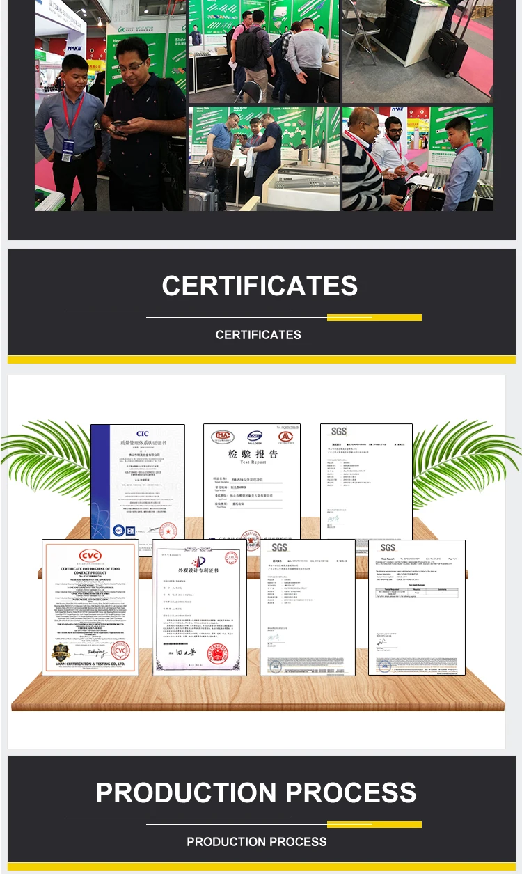 Furniture Hardware Stainless Steel 201 Ball Bearing Drawer Slide