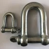 Heavy Duty Adjustable Drop Forged Galvanized Carbon Steel European Type Large D Shackle