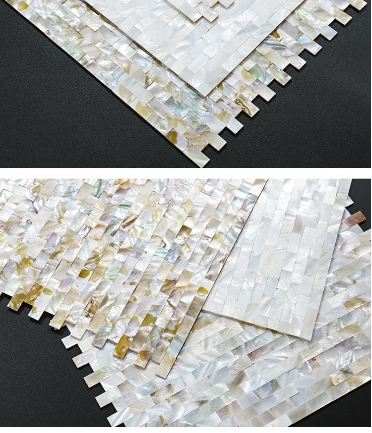 Factory price shell mother of pearl mosaic art wall decor sheets for sale