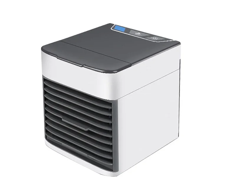 Portable Second-Generation Mini USB Air Cooler Water Cooling Spray Mobile Desktop Small Refrigeration Electric Fan Back