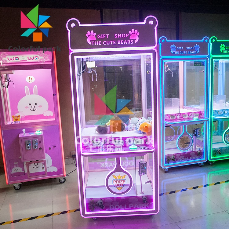 Colorful Park Claw Machines Game/ Mini Claw Machines/ Claw Crane