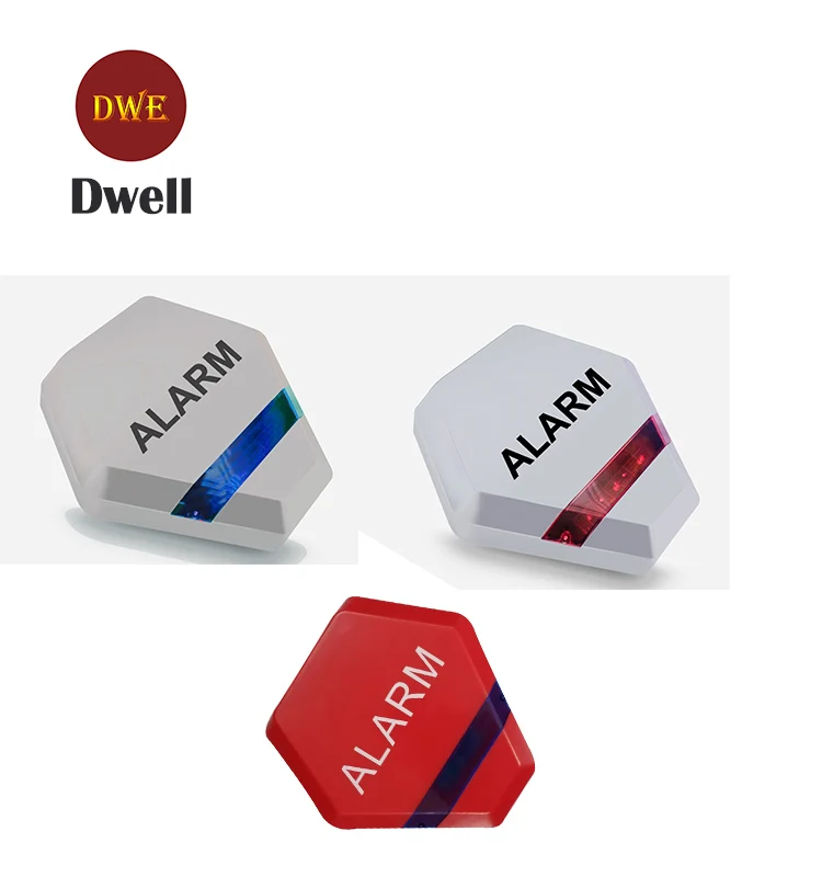 Flashing Light Solar Dummy Burglar Alarm Boxes Dummy Alarm Siren Buy