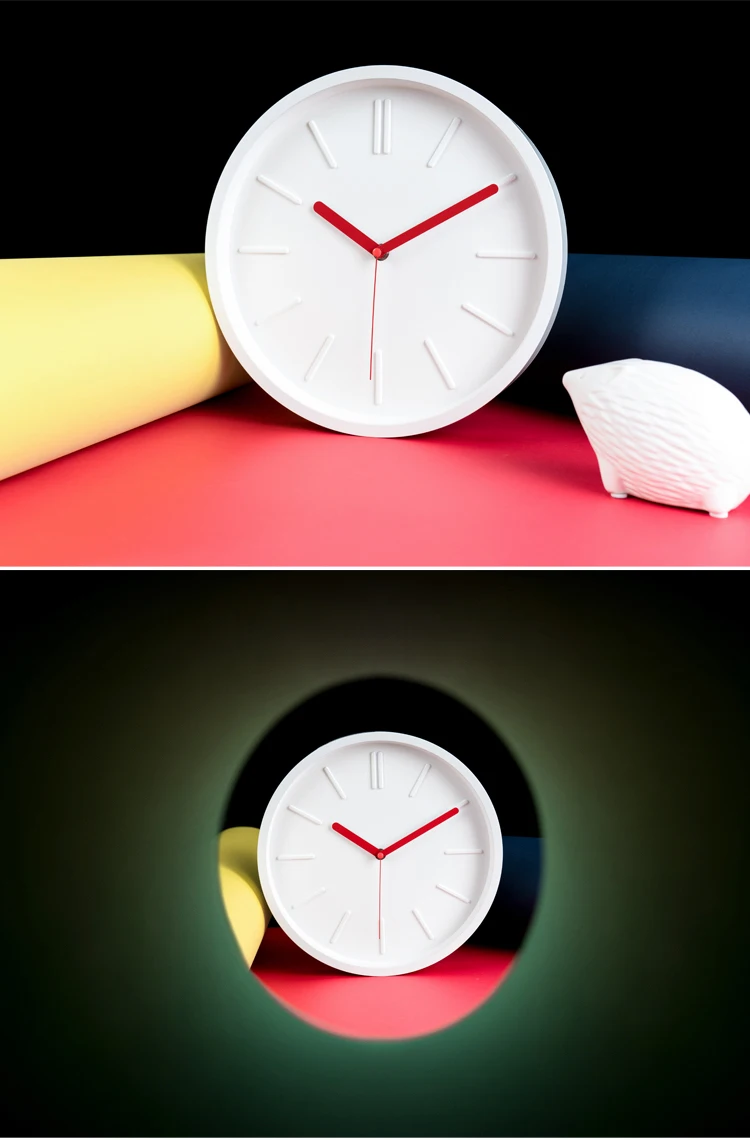 12 Inch Modern Wall Clock For Living Room/office Decor Silent 3d Wall