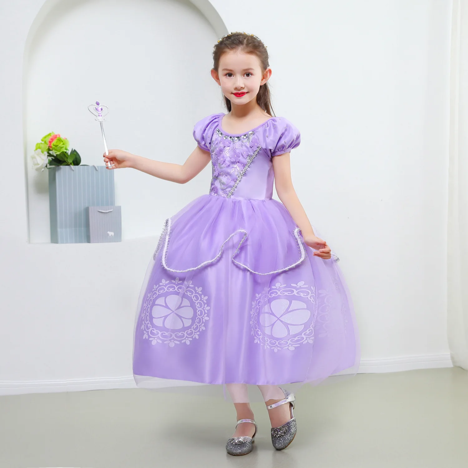 Cosplay Sofia The First Party Costume Carnival Pretty Girls Birthday ...
