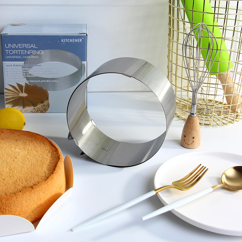Stainless Steel Cake Molds - Durable & Versatile Baking Tools