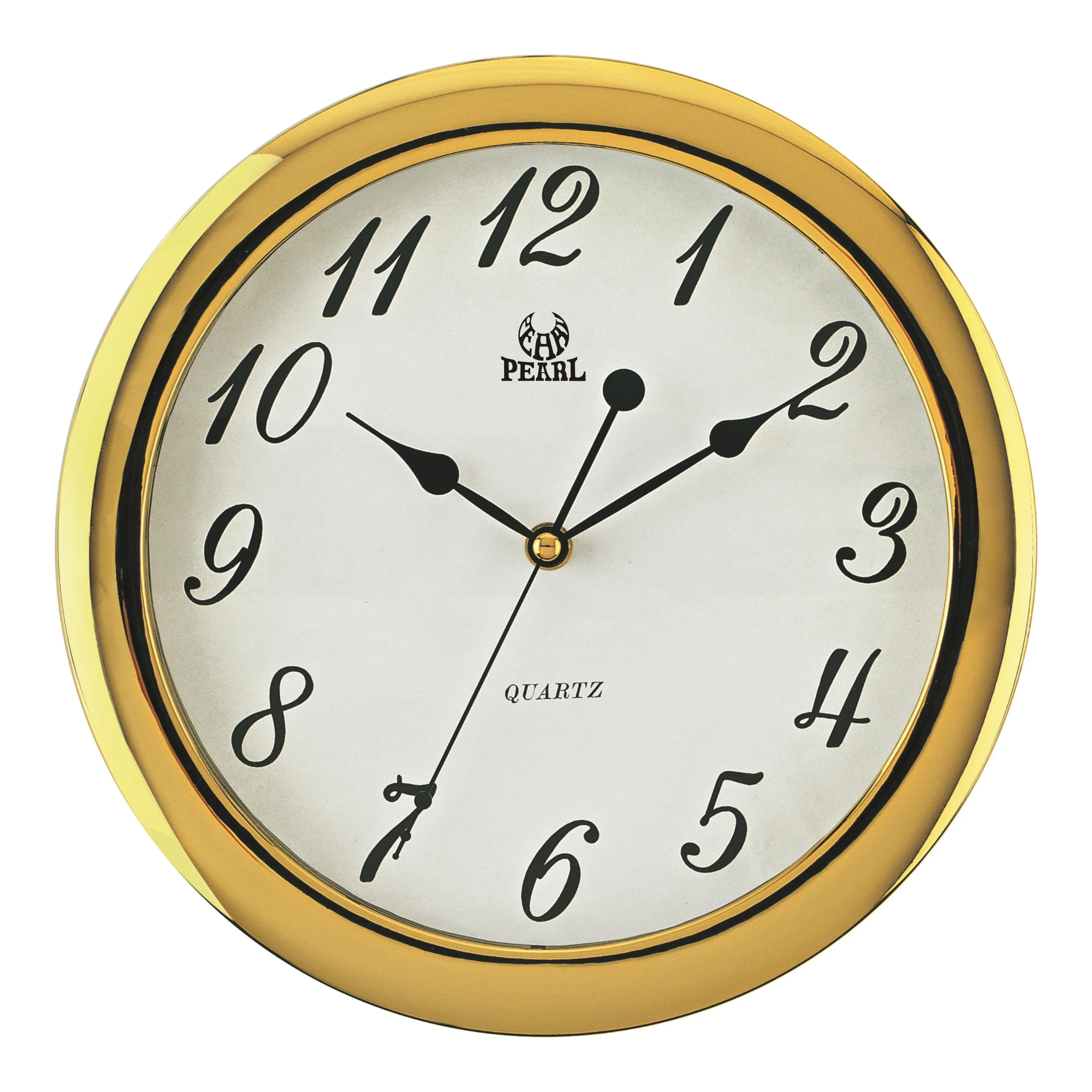 Modern Wall Clock Indoor Decor Round Luxury Gold For Promotion Gift