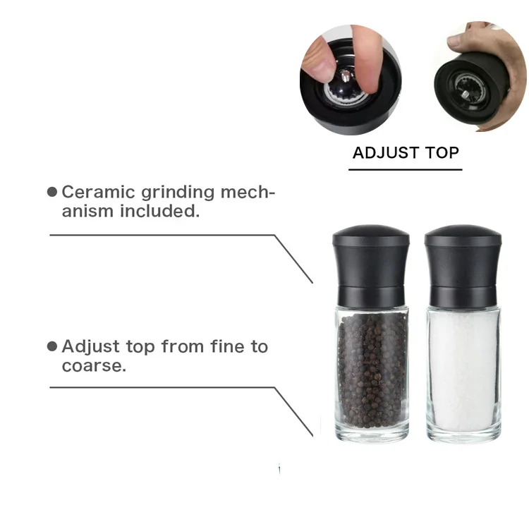 Easylife Single Grinder Glass Jar 170ml Salt Mill Spice Bottle Buy