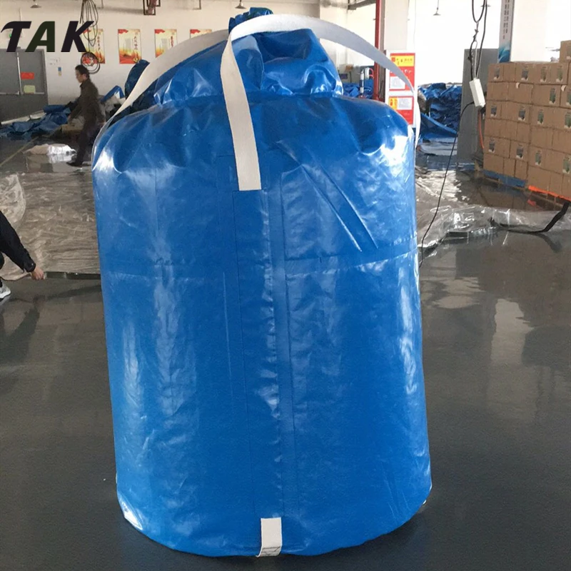 Eco Friendly Reusable Waterproof Empty Jumbo Fibc Two Ton Bulk Cargo
