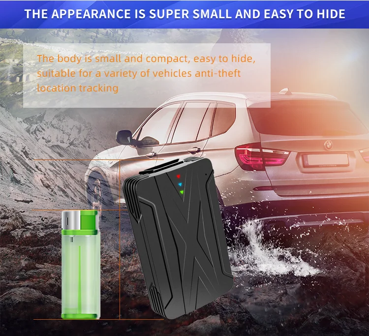 4g Lte Gps Tracker Car Gps Lk970 Wireless Charging/powerful