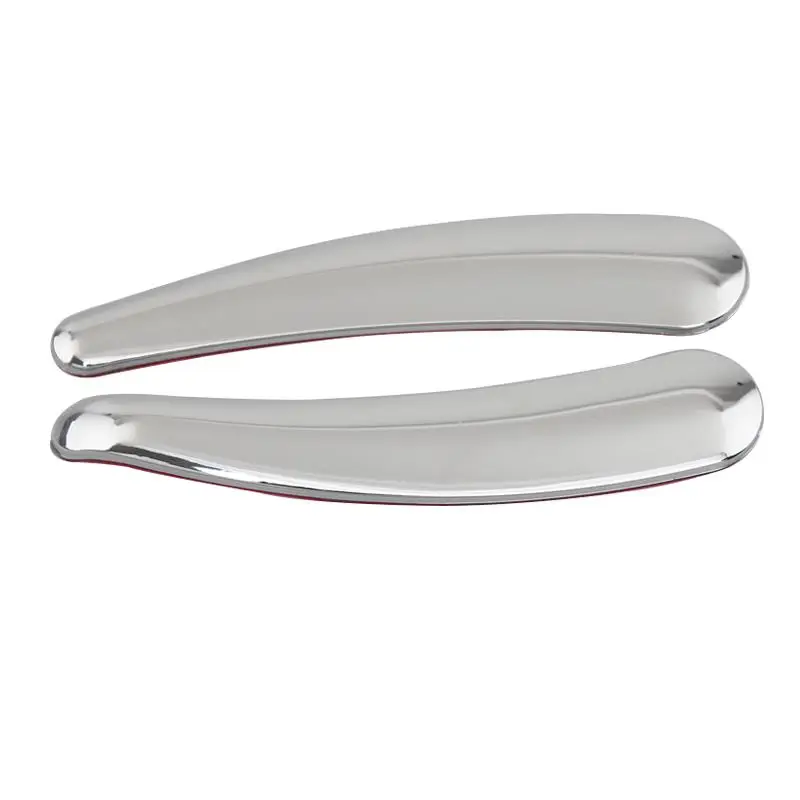Chrome Motorcycle Curved Swingarm Frame Inserts Fits For Harley Softail Heritage Springer Deluxe Bad Boy Fat Boy FLSTF 1990-2007