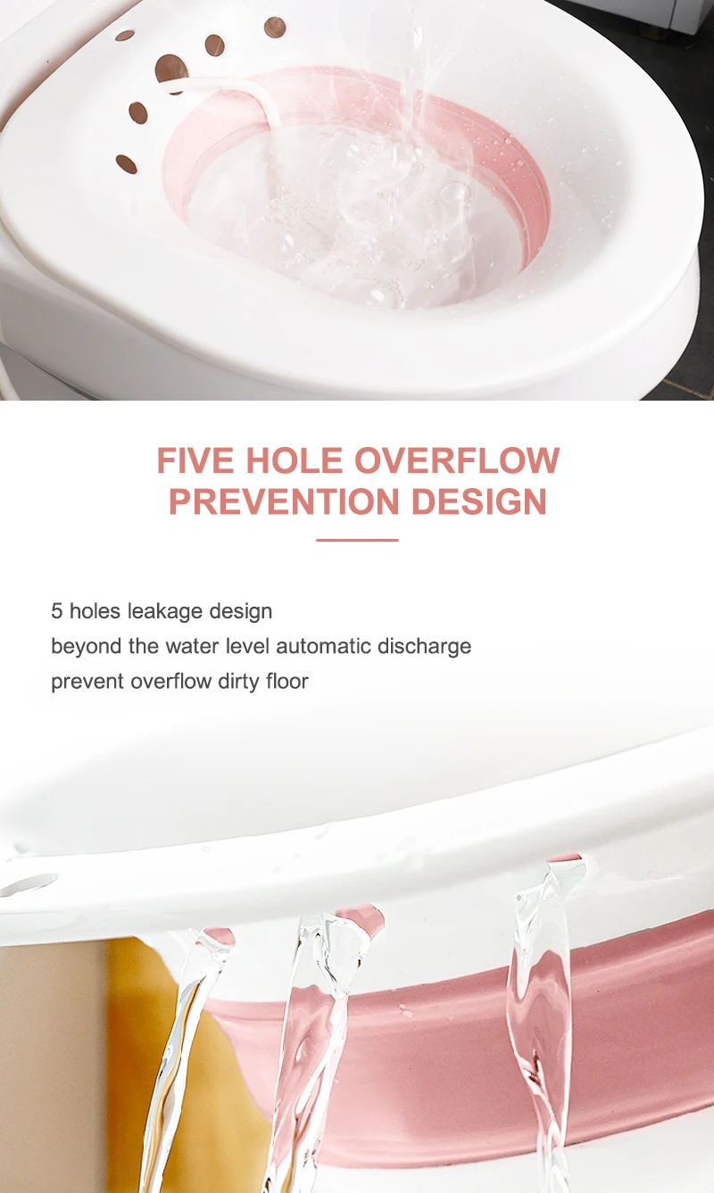 Medical Grade Sitz Bath Vaginal Steam Healing Tub 