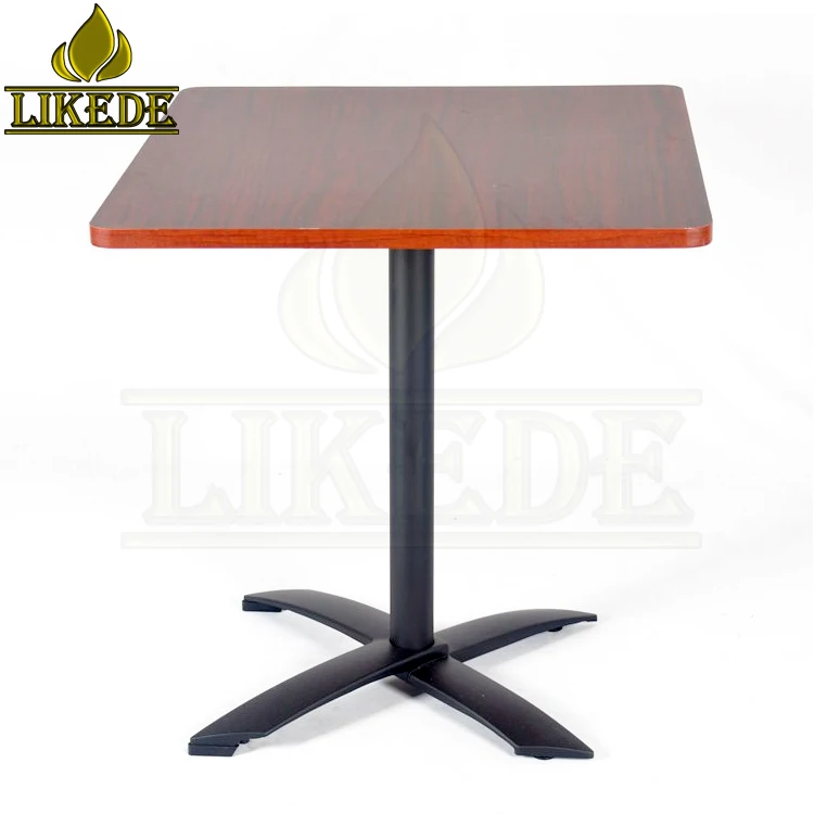 Adjustable Aluminum Folding Table Metal Coffee Dining Table for Restaurants