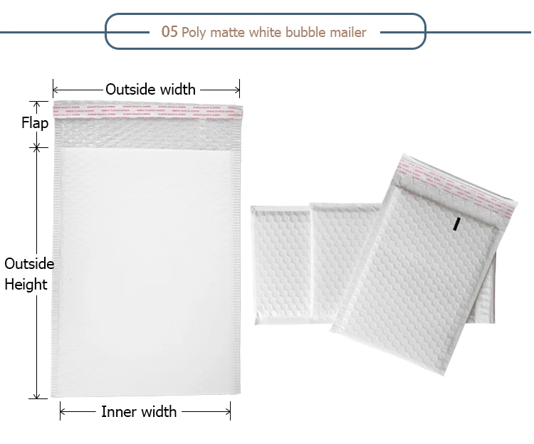wholesale Waterproof Postal Courier Mailing Envelope Air Bubble Mailer Bag Envelopes Plastic Bags for sale