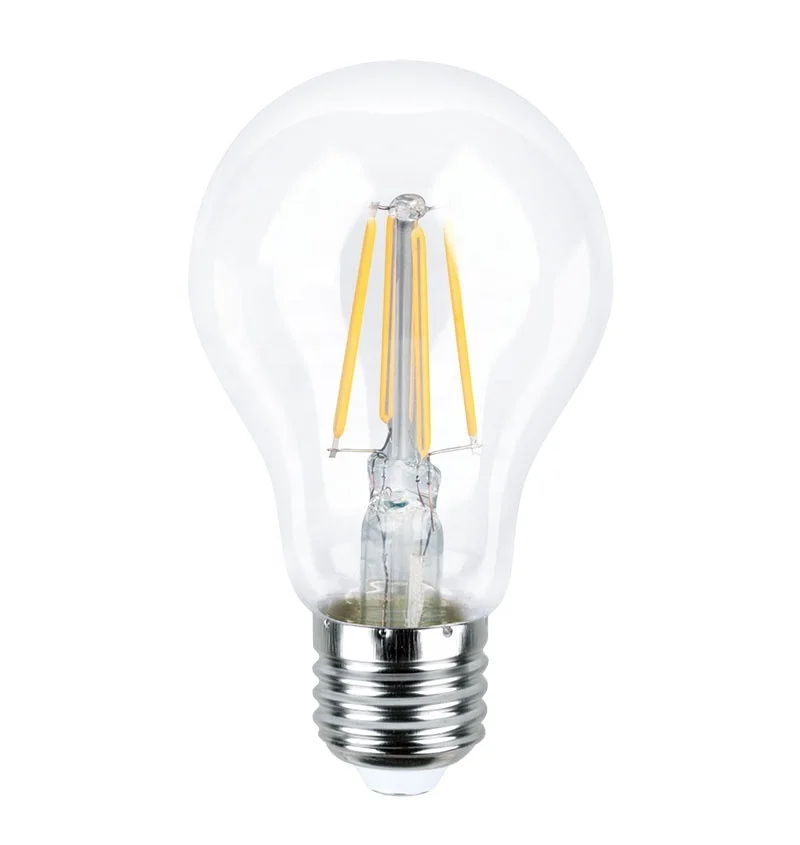 High brightness A60 A19 Rigid Hard LED Filament Bulb Lamp light supplier