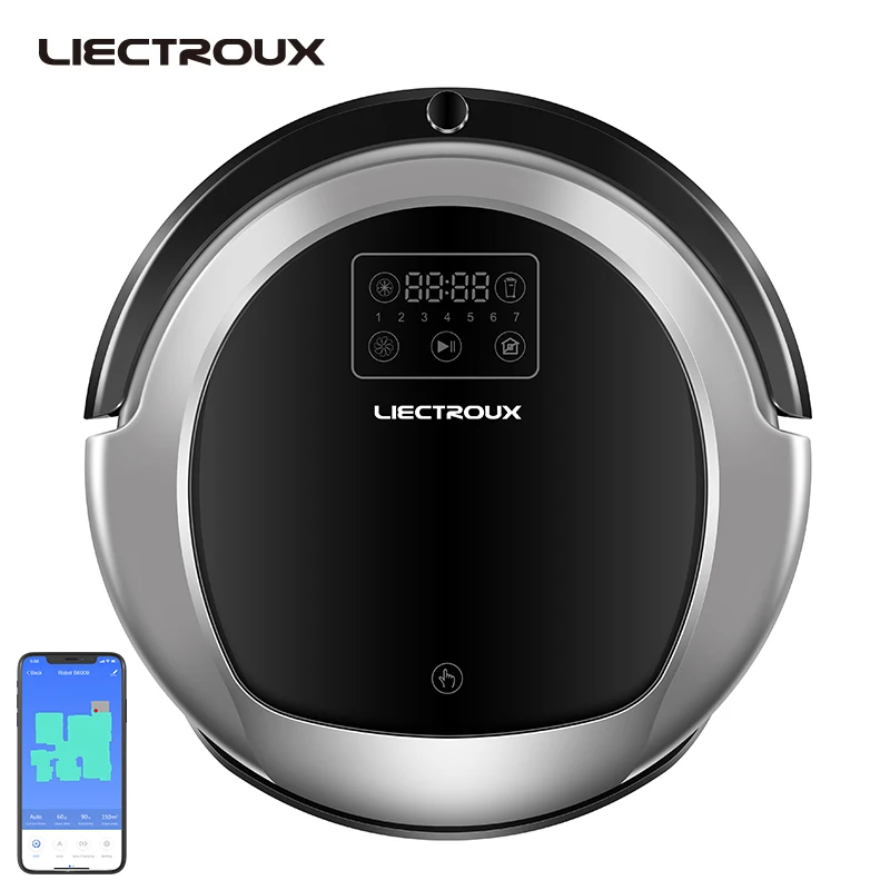 Liectroux B6009 Robot Aspirateur Avec Application Wifi,2d Liectroux B6009 Robot Aspirateur Buy Robot Aspirateur