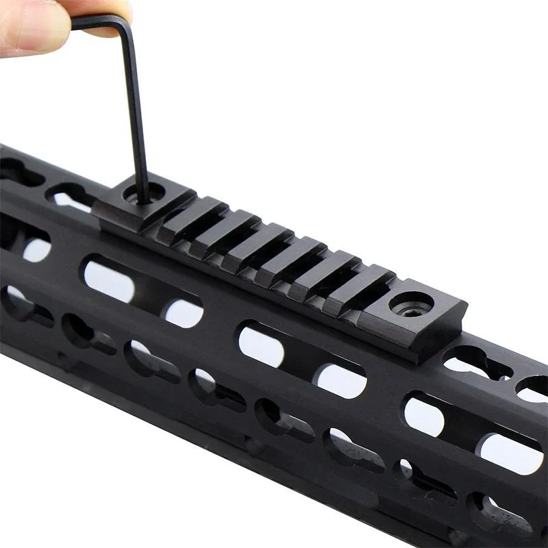 Super Lightweight Keymod 5 Slot Picatinny Rail Section Buy Keymod