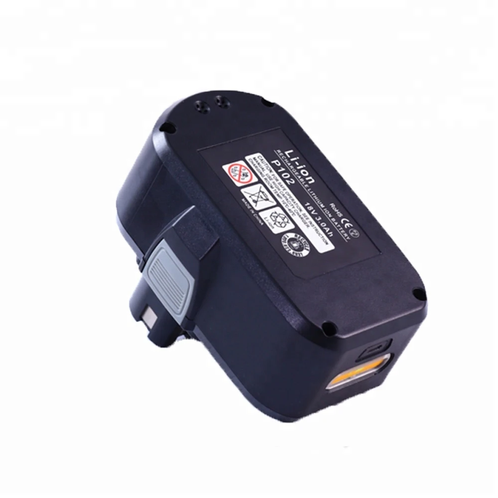 2X 18V Replacement NiMH Battery For Ryobi P100 P101 130224028 ABP1801 ABP1803 3.6Ah