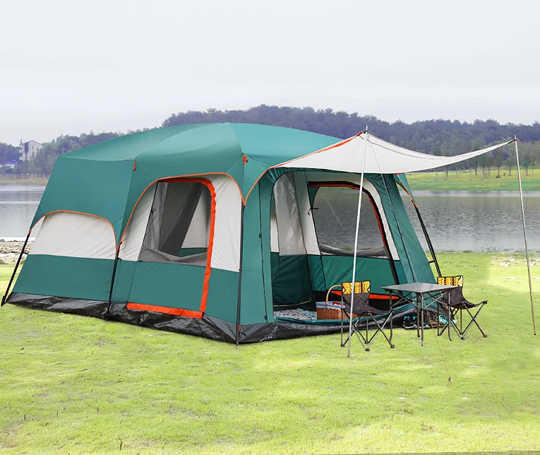 Outdoor Luxo Para 8 Pessoas Ao Ar Livre Carpas Tent Camping Tenda ...