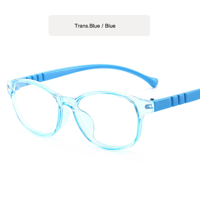 Latest protective eyewear children blue light blocking glasses kids with custom eyewear packaging