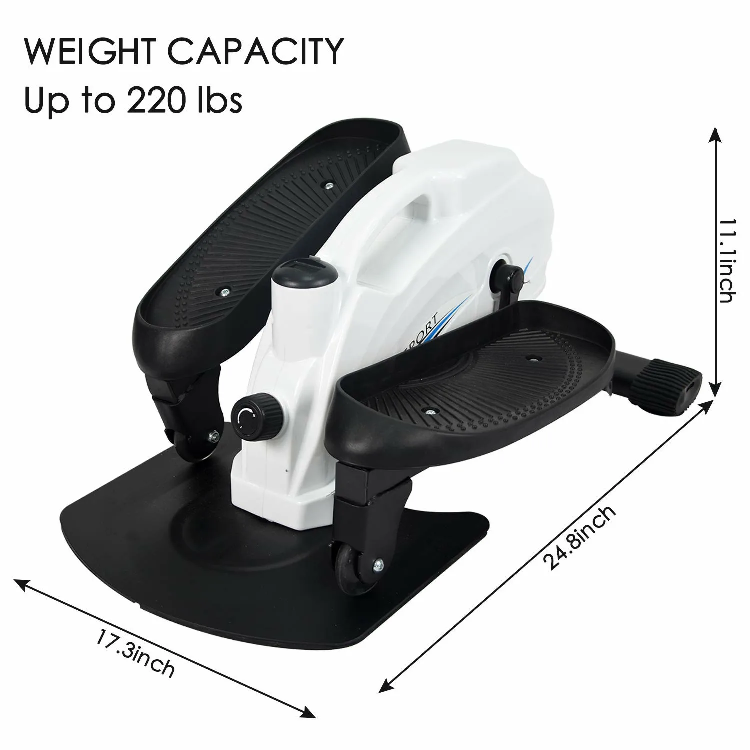 Elliptical Machine Mini Seated Exercise Knee Brace Adjustable