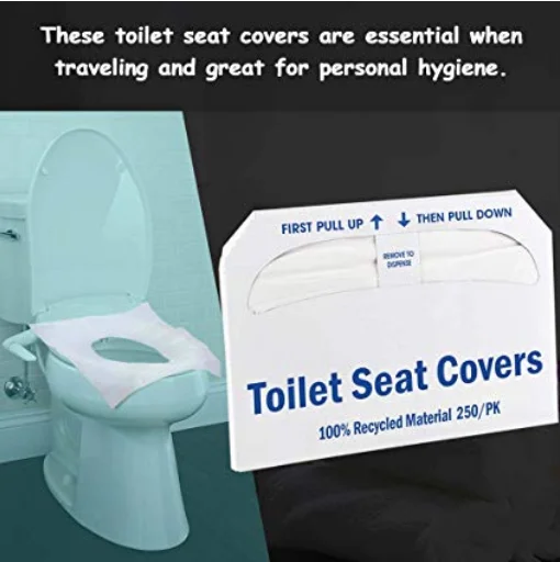 Disposable Paper Toilet Seat Cover Flushable Kids Toddler Potty