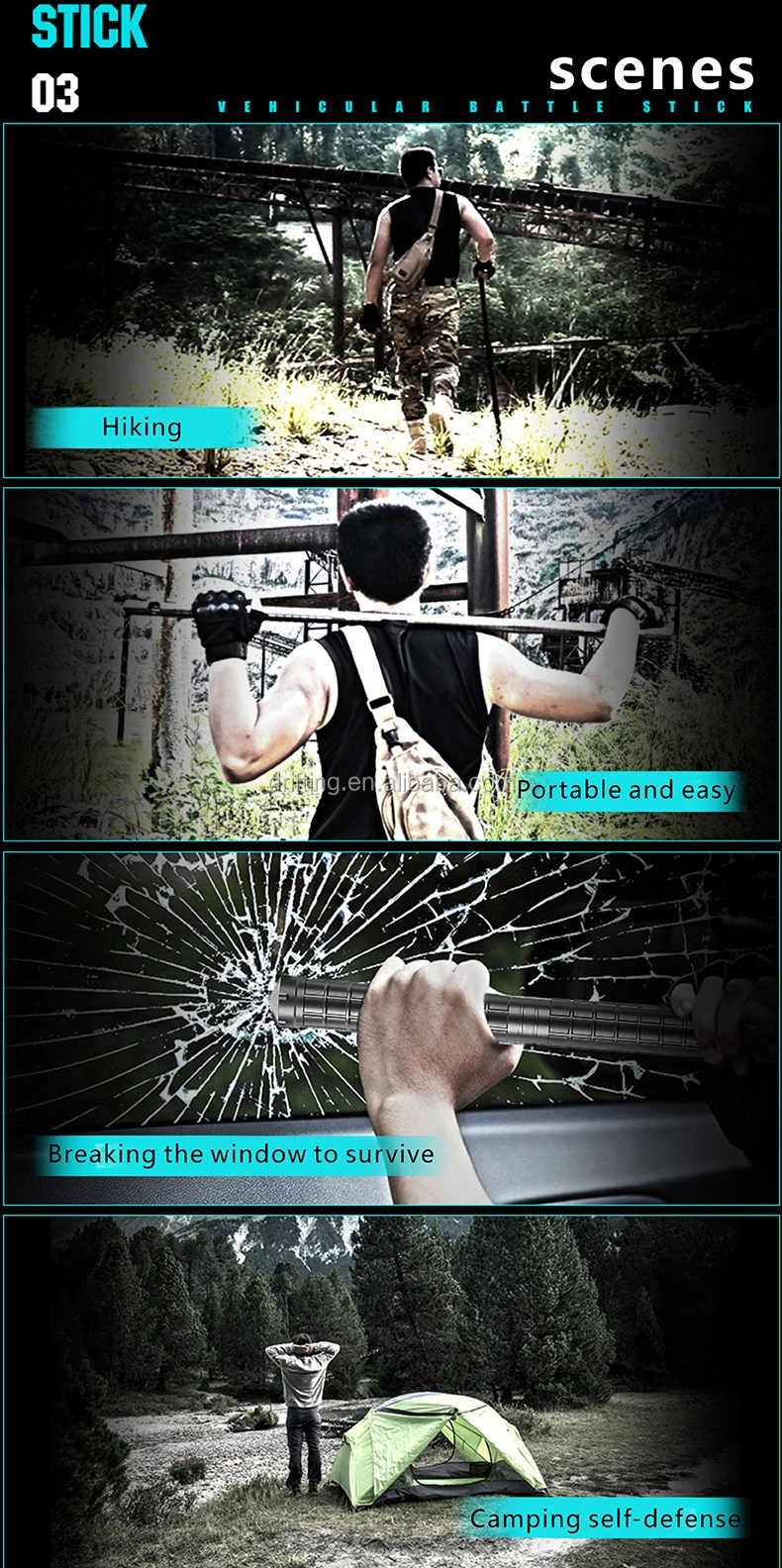 hiking walking sticks