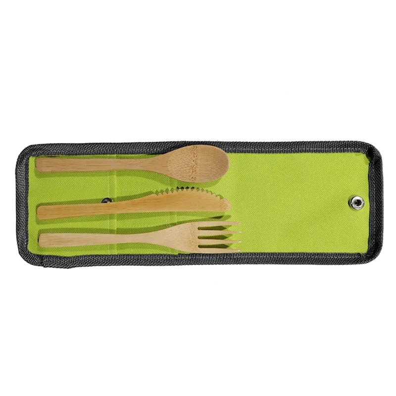 Wholesale bamboo fiber kids tableware set