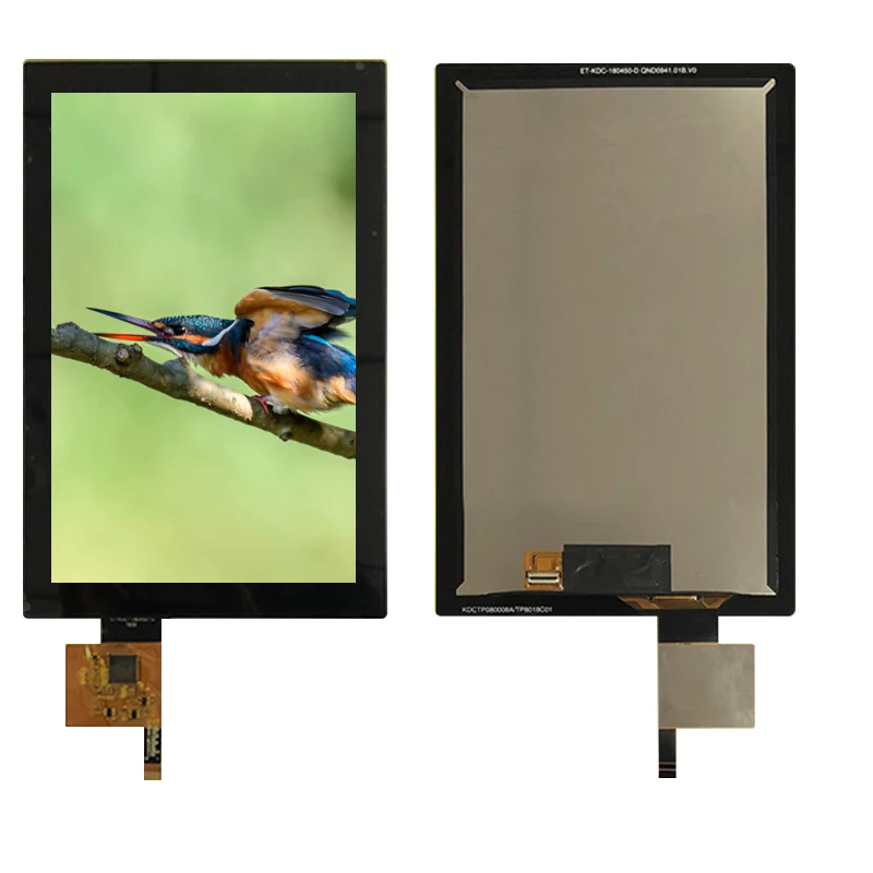 YouriTech customized 8.0 inch IPS lcd module panel with capacitive touch screen 800*1280 MIPI interface ET080WX02-KT