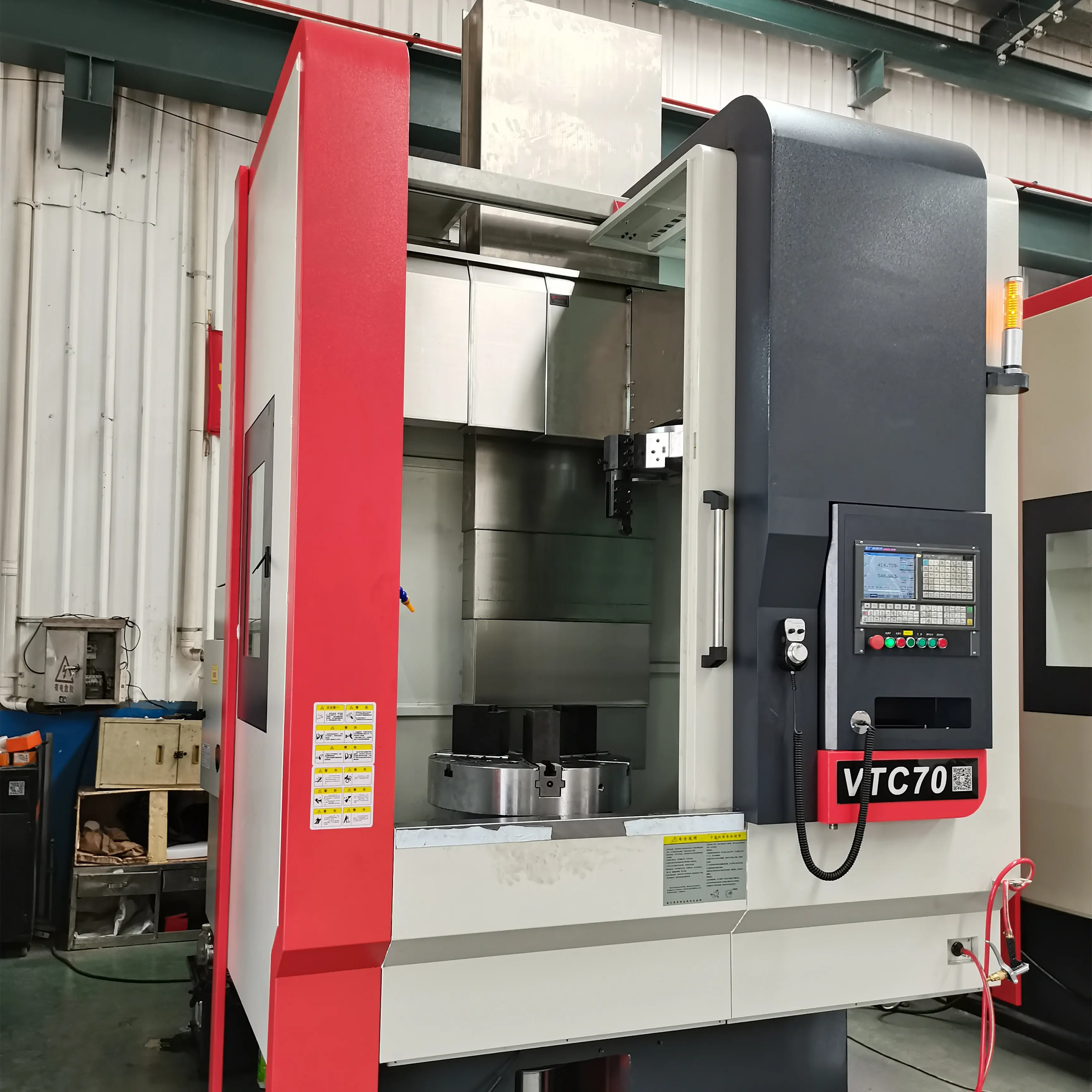Vtc70 Vct75 China Vertical Cnc Lathe Machine/ Cnc Vertical Carousel Lathe For Sale Buy Vtc70