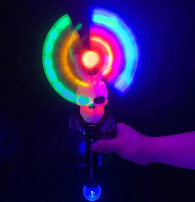 2022 New Arrivals Halloween Toy Light Up Festival Toys Led Windmill For
