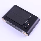 2019 ポータブル温度と湿度表示フューザーイオナイザジェネレータソーラー空気クリーナー PurifierTiming 車の空気清浄機