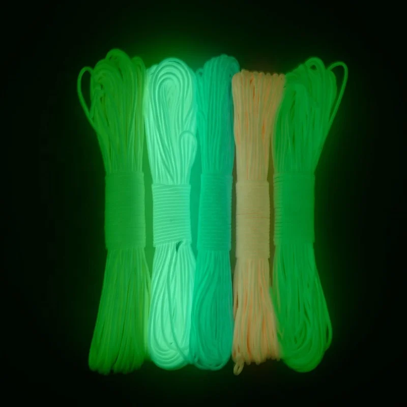 Outdoor Glow And Reflective Ropes Camping Tent Canopy Pegs Hooks Stakes ...