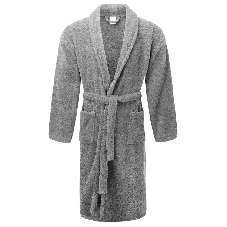 Classical Hotel 100 Turkish Cotton Bathrobe Terry Toweling Bath Robe