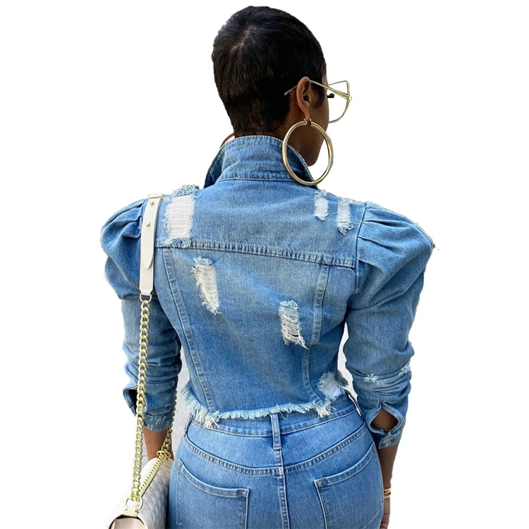 Hot Sale Womens Fashion Trendy Clothes And Coats 2021 Denim Jacket Women Jean Jackets For Ladies