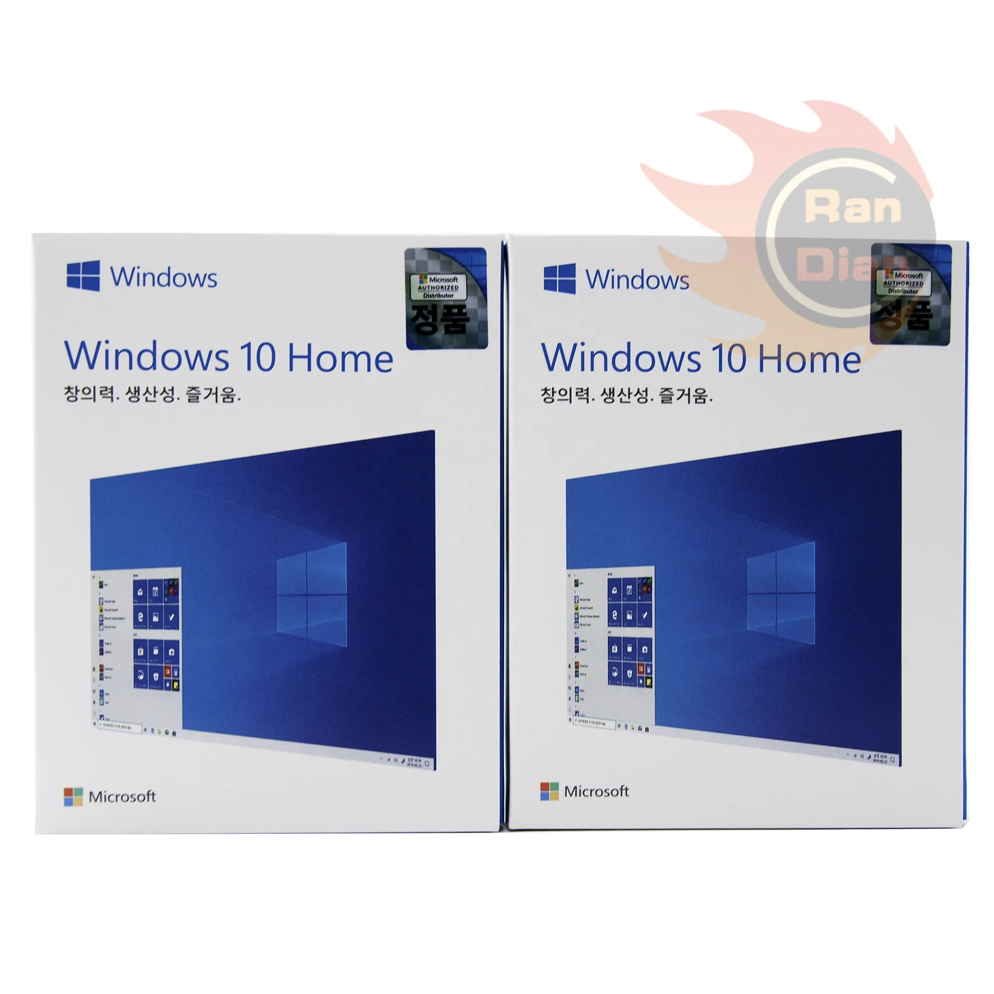 

Windows 10 home,2 Pieces