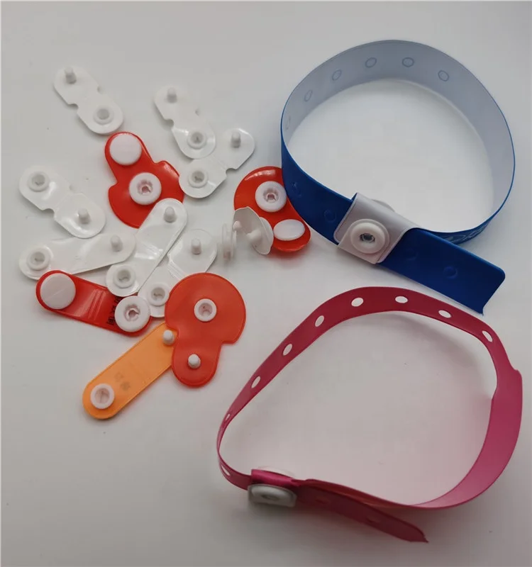 Medical Vinyl Pvc Wristbands Plastic Snap Toggle Buy Plastic Snap