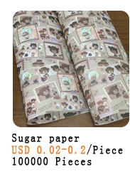 100% Food Grade Material High Temperature Resistant Cake Cups Paper Baking Liners Cases For Wedding Decoration