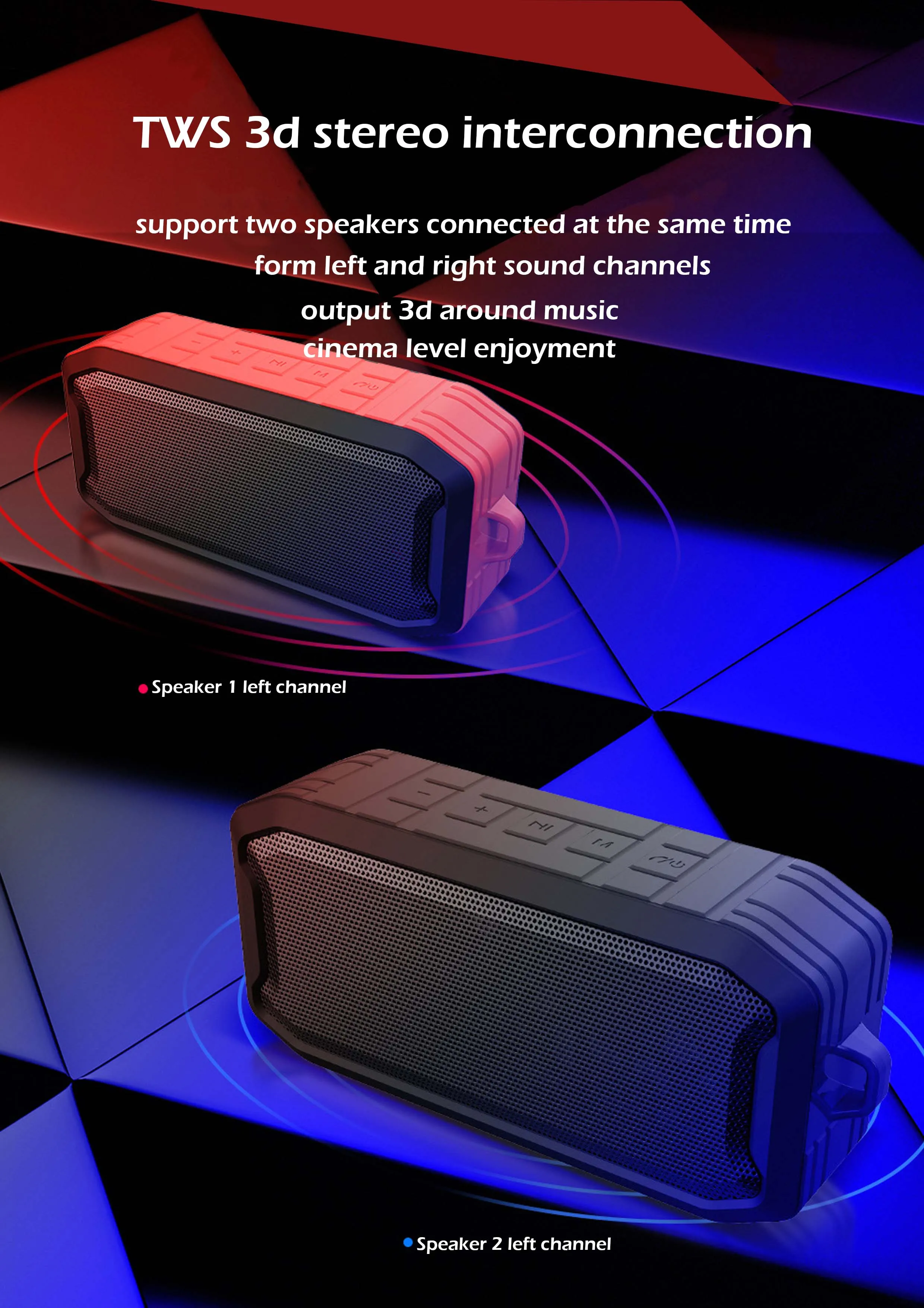 2020 trending products bluetooths speaker waterproof wireless speaker - ANKUX.COM