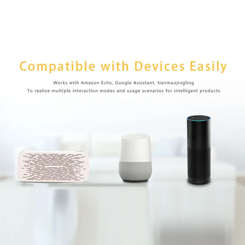 Keeper US Tuya Smart ZigBee Home Wifi Wall Touch Switch 3 Gang Glass Panel Voice Control Light Switch - ANKUX.COM
