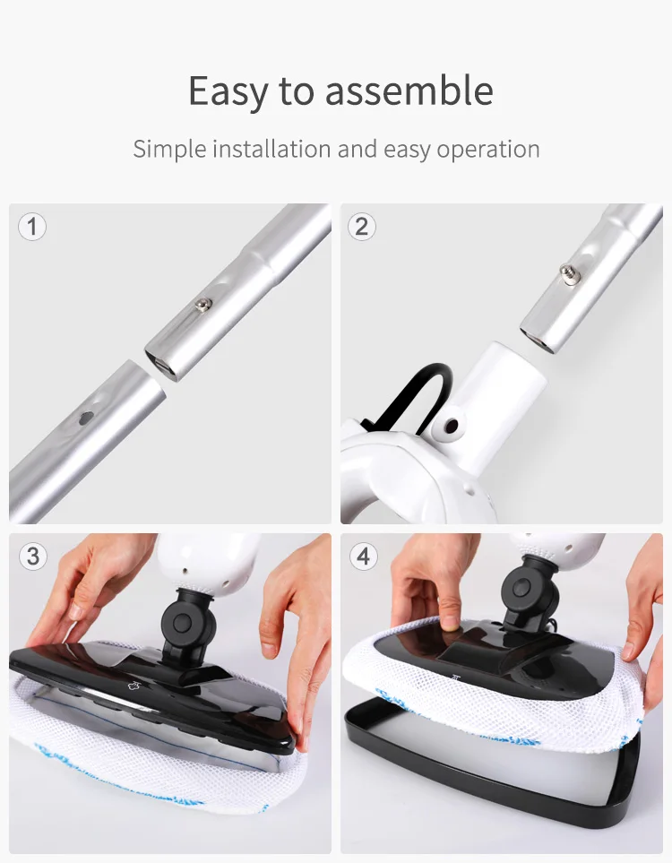 BOOMJOY multi purpose easy clean household cleaning mop steam mop