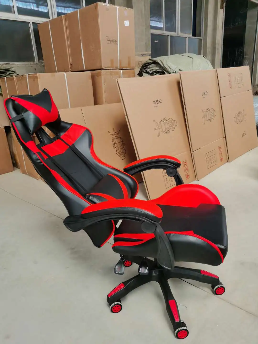 High Quality Modern Reclining Office Panama Rgb Black Computer Racing