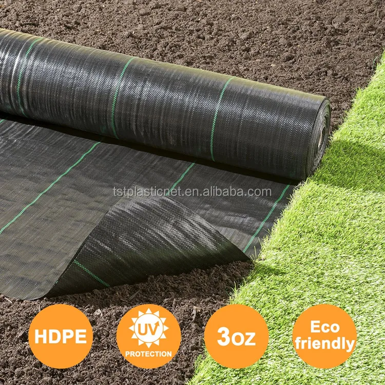 Weed Control Fabric Ground Cover Sheet Membrane For Driveway Allotment