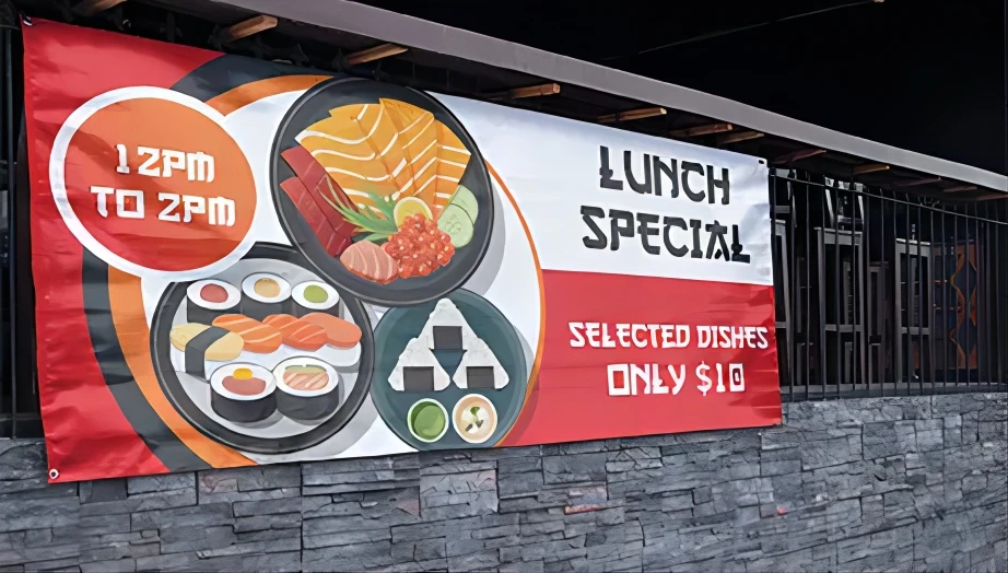 product uv double sided perforated pvc vinyl mesh banner wall advertisement hanging indoor light box poster durable poster materials-2