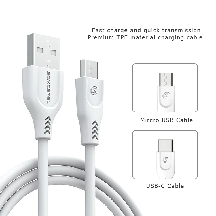 High Speed Cell Phone Charger Cable for Samsung V8 SMS-BT01 from Somostel Factory in China - ANKUX.COM