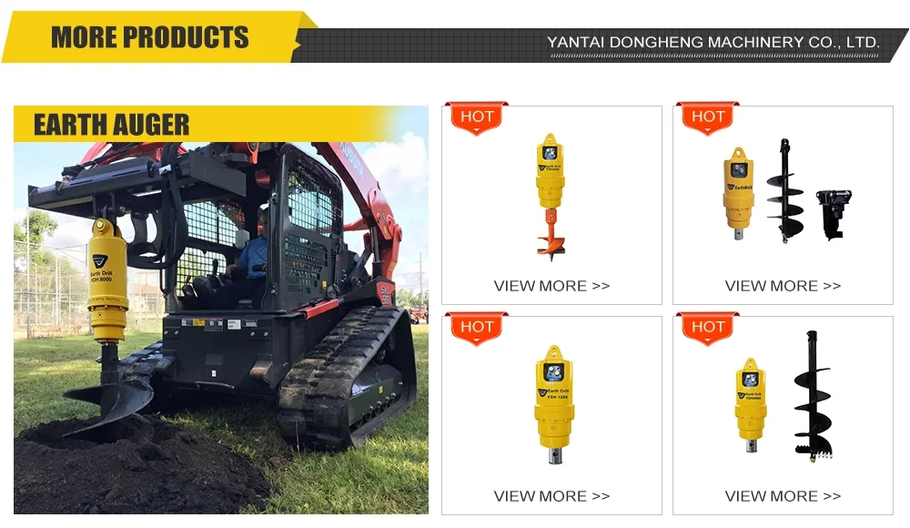 Kinger Used Auger Boring Machines Earth Auger Used Backhoe Parts For Sale Spare Parts Earth