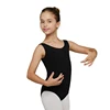 Cheap Black Sleeveless Ballet Dance Training Dancewear Gymnastics Leotards For kids Girls