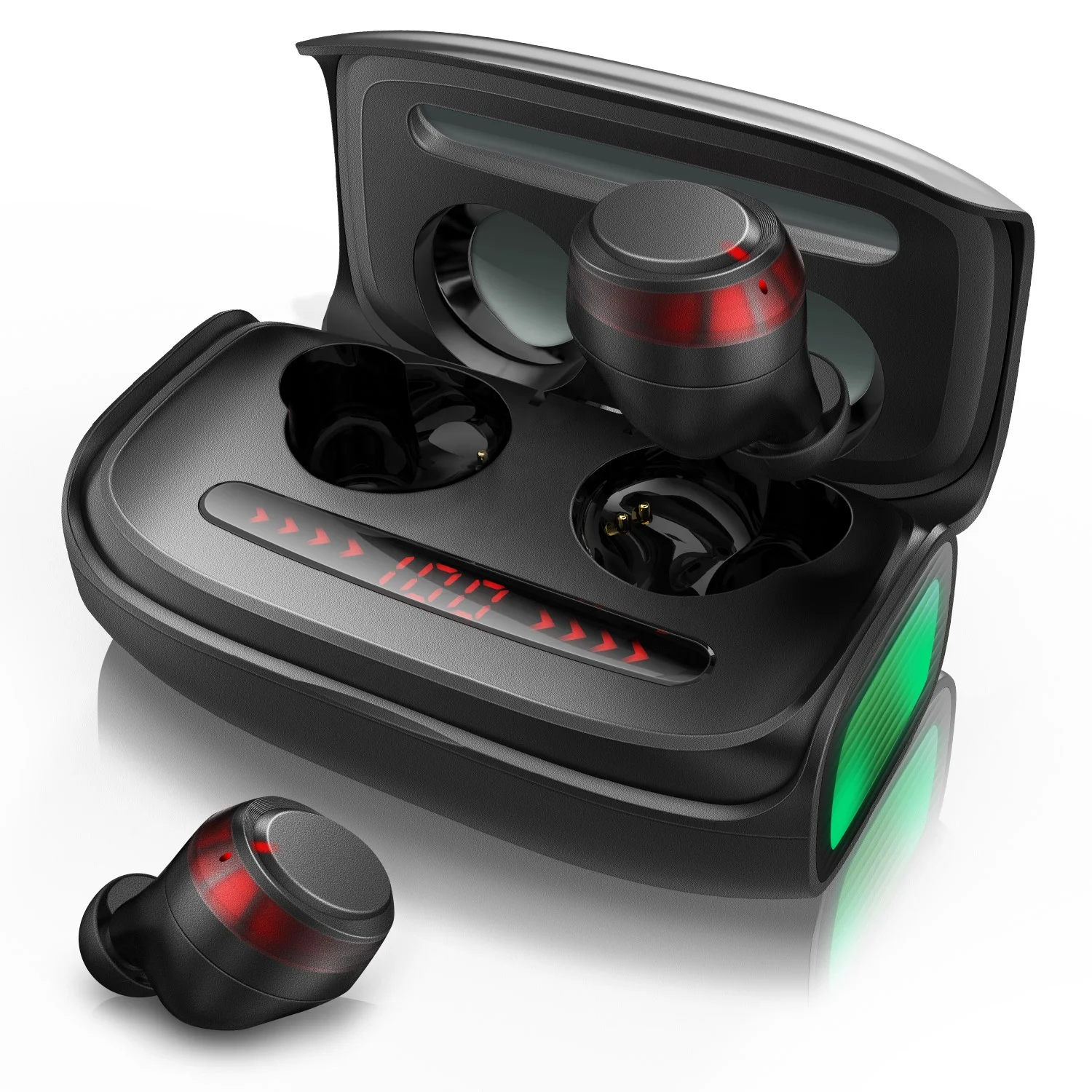 
Votomy High End Sports Earphones Super Bass Cheapest Gamer Android Oem Logo Hifi Wireless Earbuds Charger Case 